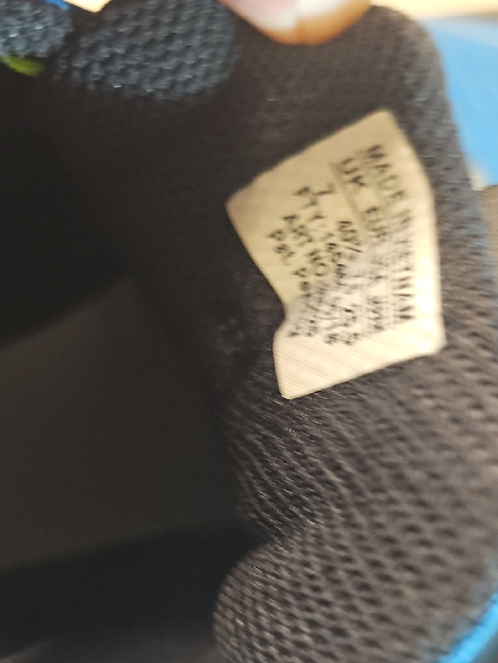 Speed Cross 4 Salomon Men's Blue Trail Running Shoes with Neon Green Accents - Picture 6 of 7